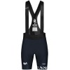 Set Fietsshirt + Korte Koersbroek 2025 Movistar Team Blauw